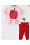 Hello Printed Leggings Set - 3