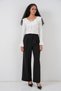 Women's Long Sleeve Crop Blouse 1449 - White - 7
