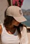 Club Letter Series - C Letter Embroidered Hat |   Sand - 2