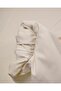 Cream Ecru Viscose Blended Woven Fabric, Full, Flexible, Soft, Suitable for Dresses & Trousers 120X220Cm - 4