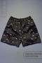 Men's Swim Shorts Patterned Pocket Zippered Mesh Swim Shorts