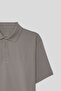 Ds Damat Regular Fit Smoked Pique Textured T-Shirt - 6