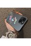 iPhone 15 Plus Compatible Silicone Edge Hard Back Case Couple Phone Case Beautiful Girl Patterned - 3