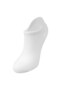 Women's Seamless Modal Invisible Socks White - 4