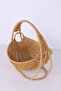 9200 Rattan Wicker Fruit Basket Decorative Flower Pot Flowerpot Organizer Wicker Knitted Basket - 6