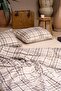 Winter Flannel Single Duvet Cover Set Cream Beige - 2