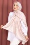 Zigzag Pattern Jacquard Shawl Series Powder - 2