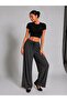 Women's Loose Wide Leg Elastic Trousers