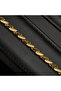 Gold-Tone Leaf Link Bracelet for Women, Textured and Openwork Leaf Design with Adjustable Chain Closure - 4