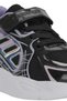 Kelsy Girls' Black / Purple Casual Sneakers - 4