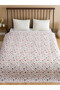 Mixed Floral Pattern Double Bedspread - 2