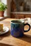 طقم أكواب إسبرسو فنية مصنوعة يدويًا مكون من 4 قطع - طقم أكواب قهوة من السيراميك - أكواب صغيرة الحجم وعصرية - طقم أكواب قهوة - 5