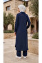 Women's Aerobin Fabric Epaulettes Double Tunic Pant Set - 2