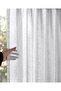 Off-White Color Premium Linen Tulle Curtain |   1 to 3 Dense Pleats |   Washable