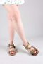 Galaf Ankle Wrap Buckle Sandals Green - 2