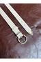 Learn Round Buckle Model Jacket Belt Dress Belt Trouser Belt - 3