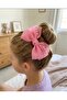 Elegant Pearl Touch Pink Bow Buckle