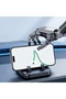 In-Car Dashboard Phone Holder Stand with Number Plate, Black - 2