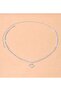 Women's Stone Embellished Waterway Heart Necklace - 2