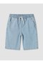 Lcw Kids Indigo Elastic Waist Boys Jean Shorts - 3