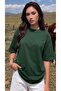 Women's oversized basic plain unprinted t-shirt - 7