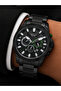 Men's Wristwatch Steel Band Black Color with Function Calendar and Gift Box