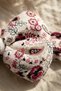 Set of 2 Cotton Baby Headbands - Boho Style Baby Accessory with Floral and Bow Detail - 2
