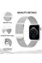 Compatible with Apple Watch Magnetic Mesh Stainless Steel Band, Adjustable Replacement iWatch Strap - 2
