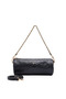Bag Women's Shoulder Bag Handbag Cylinder Crossbody Bag with Chain and Leather Strap |   Black Solera - 6