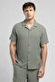 Khaki Men's Regular Fit Shirt 262 Lcm 241014 Borle Khaki - 2