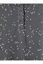 Güli̇s gi̇yi̇m's gray v-neck patterned women's nightgown - 3
