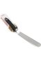 Home Pro Spatula with Handle, Silver/Black - 2
