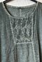 Khaki Pool Collar Sleeveless Pocketed Lined Embroidered Washable Casual Cotton Woven Dress 110 55 - 6