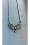 Women's 316L Real Steel Angel Wing Infinity Heart Pendant with Zircon Stone, Stainless, Non-Fading, Non-Tarnish - 5