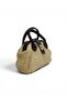 Sienna Straw Mini Bag Women's Cream Straw Bag - 2