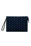 Zyn11 Blue Women's Denim Tassel Detailed Portfolio Clutch Bag Hand and Wrist Bag - 3