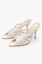 Women's Juan Ten Satin Heeled Slippers - 2
