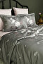 Whitney 100% Cotton Satin 200 Tc (80 Thread) Double Duvet Cover Set - 3