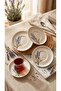 Lavanta 6-Piece Porcelain Tea Plate - 2