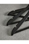 Premium Gold Hook Black Wooden Clothes Hanger – Modern and Stylish Design - 4