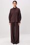 Women's Shirt Trouser Set Modal Fabric Low Sleeve Plain Pattern Regular Fit All Seasons Daily Casual - 4