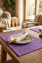 Barcelona Velvet Textured 6-Piece American Service Set Lilac - 3