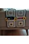 Seat Side and Chair Back Control Panel Bookshelf Organizer Bohemian Style (Handmade) - 4