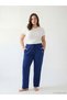 Rmz Gi̇yi̇m Farkiyla Women's Pajama Bottoms with Heart Embroidery and Waist Cord - 2