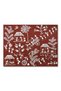 Alayra Warli Art Canvas Painting-Scene of A Village -Tribal Art|Tribal Painting for Wall | | Ready