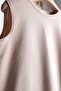 Bej01-100% Cotton Sleeveless Lycra T-Shirt - 2