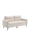 Arjun 3 Seater Fabric Sofa | Three Seat Sofas | L185xW81xH90cm - Beige