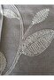 Leaf Embroidered Luxury Bedspread 240X260 cm Double Size - 2