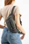 Unisex Parachute Fabric Water Resistant 3 Compartment Body Bag Si-6036 - 2
