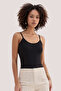 Women's Cotton & Modal Flexible Daily Tank Top with Straps - 3